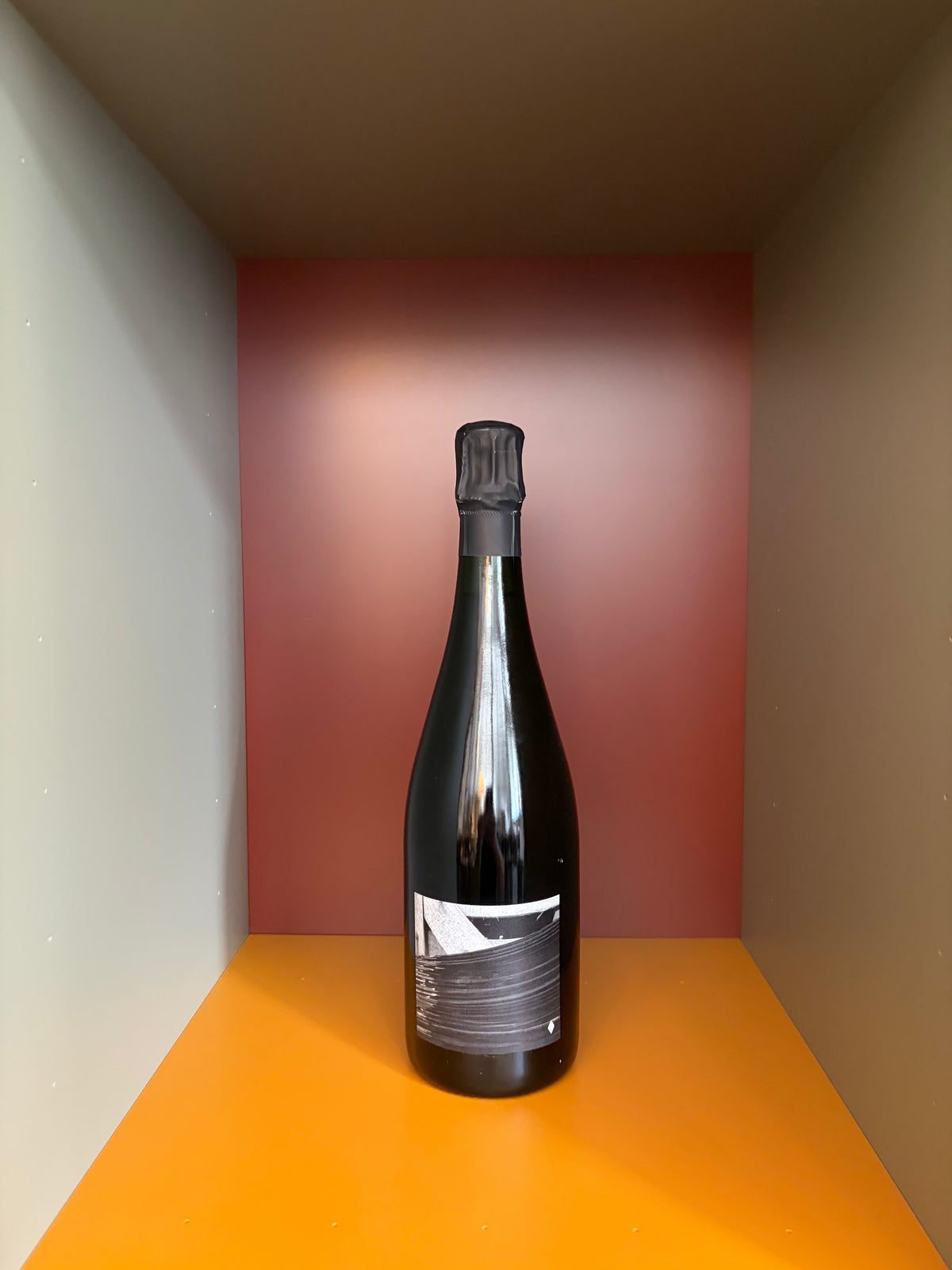 Jérôme Lefèvre rosé zero-dosage sparkling wine bottle
